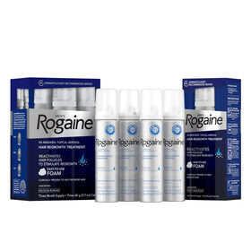 Rogaine Foam 5% Minoxidil pour hommes, canette de 2,11 oz
