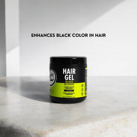 Rolda Gel Coiffant Noir 540g avec texture visible