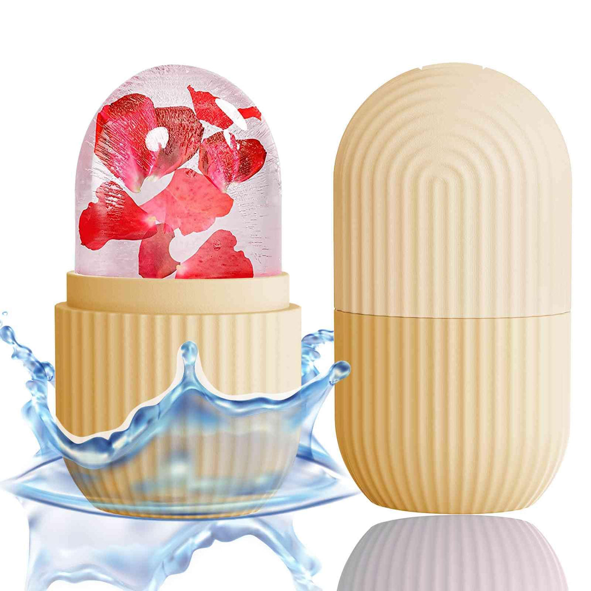 Roller de glace XHJRI beige vue de face