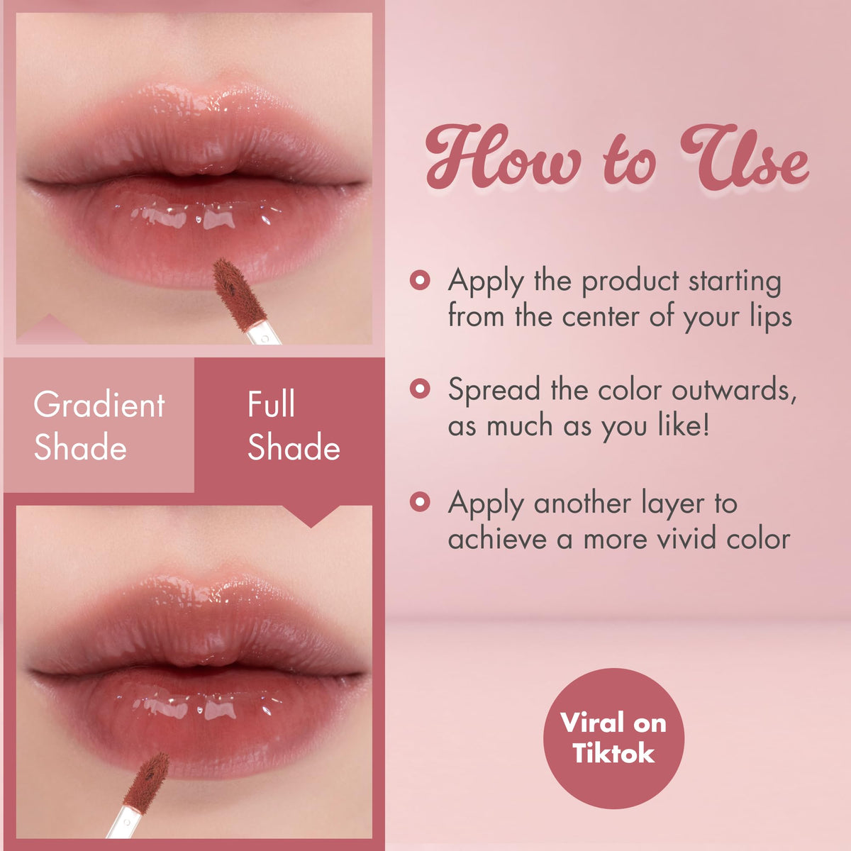 rom&nd Juicy Lasting Tint 17 Dark Coconut sur table de maquillage