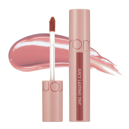 rom&nd Juicy Lasting Tint 23 Nucadamia packaging front view