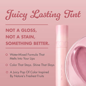 rom&nd Juicy Lasting Tint #33 Bare Vine applicateur en détail