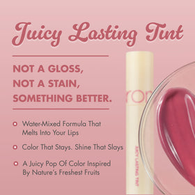 rom&nd Juicy Lasting Tint Bare Fig V1 applicator tip