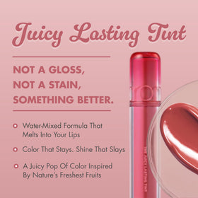 rom&nd The Juicy Lasting Tint 14 Almond Rose côté