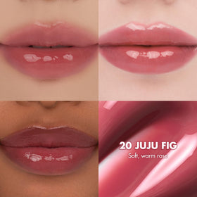 rom&nd The Juicy Lasting Tint 20 Juju Fig applicator close-up