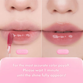 rom&nd The Juicy Lasting Tint 20 Juju Fig glossy texture