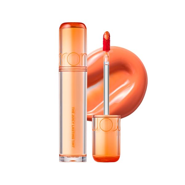 rom&nd The Juicy Lasting Tint Bare Juicy Oh avant et arrière