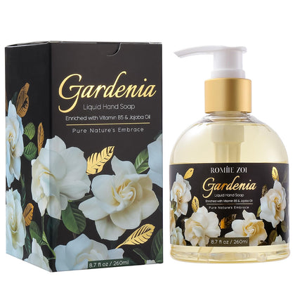 ROMIIE ZOI Savon Liquide Jardinier 260ml avec boîte cadeau