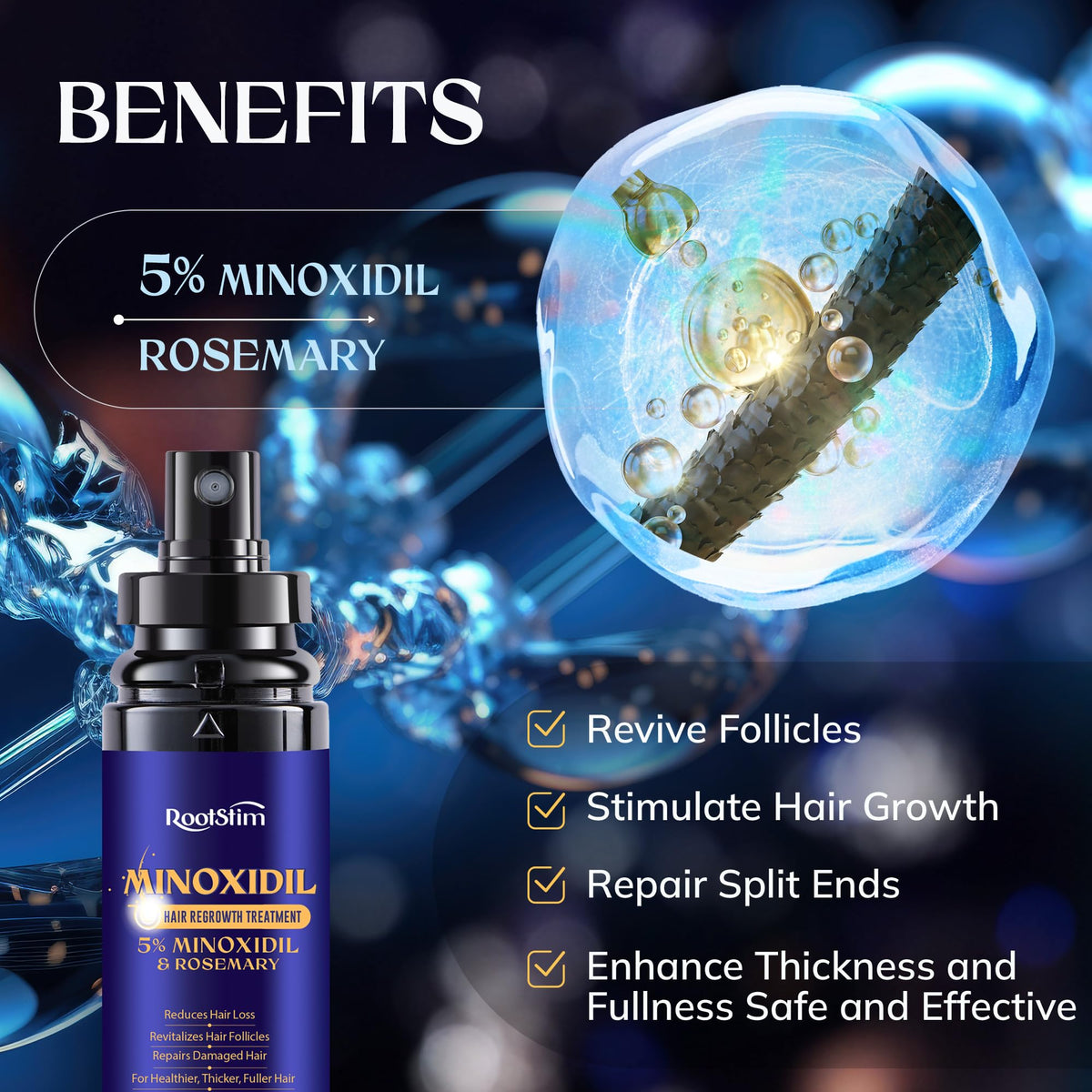 RootStim Spray 100g avec bouchon