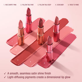 Rouge à Lèvres Charlotte Tilbury K.I.S.S.I.N.G dans un environnement de beauté