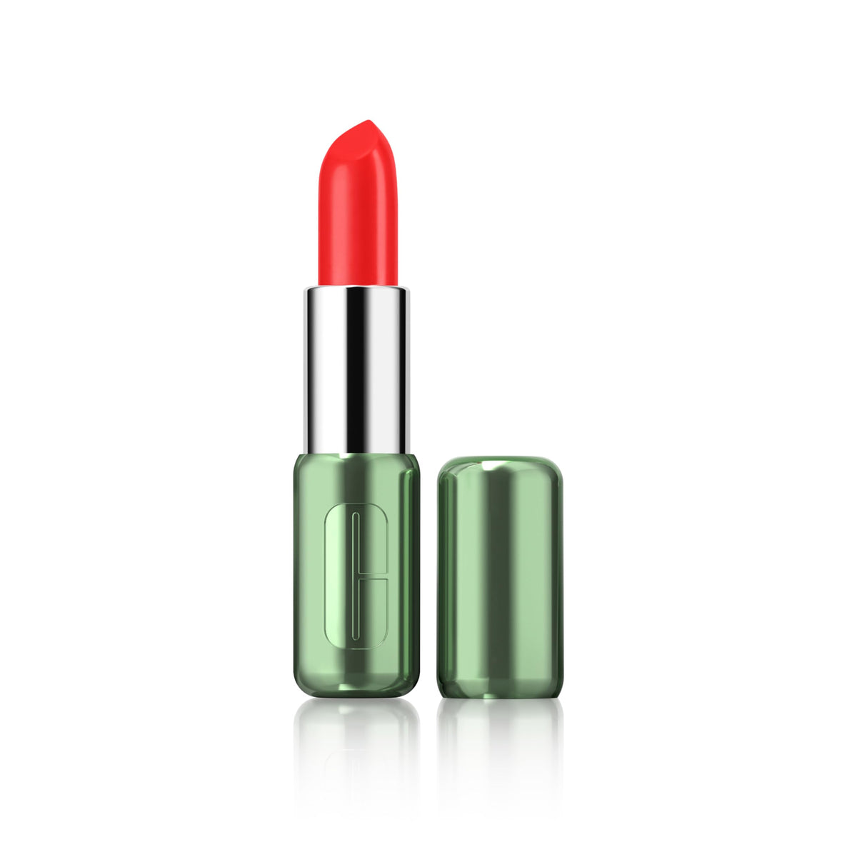Rouge à lèvres Clinique Pop Longue Tenue couleur Poppy Pop, vue avant