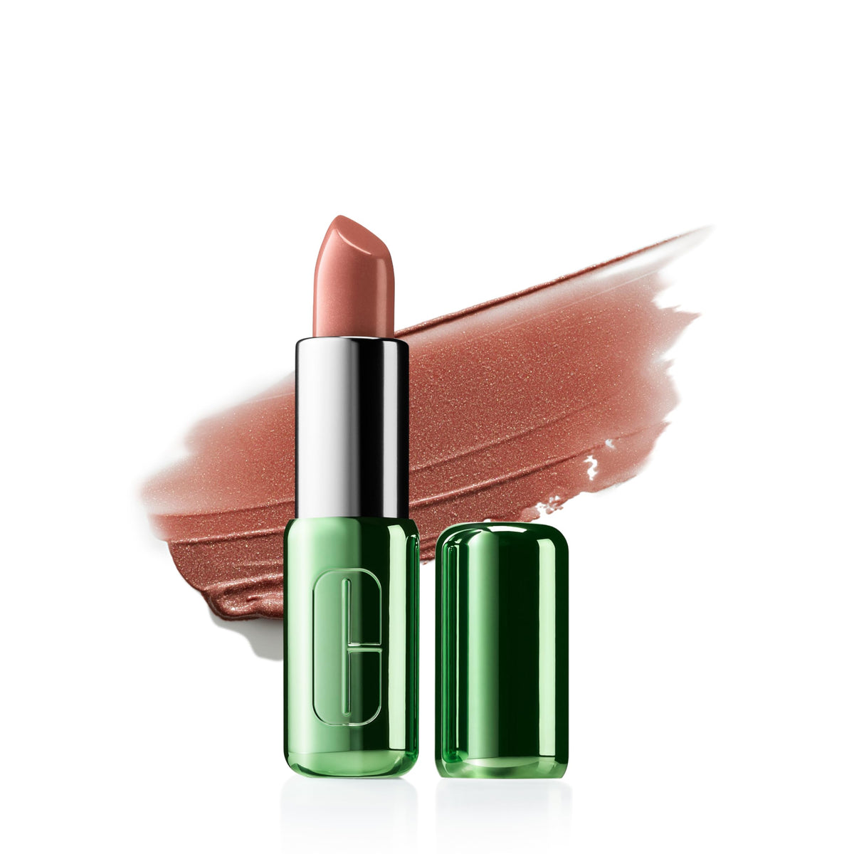 Rouge à lèvres Clinique Pop Longwear couleur Bare Pop, vue avant