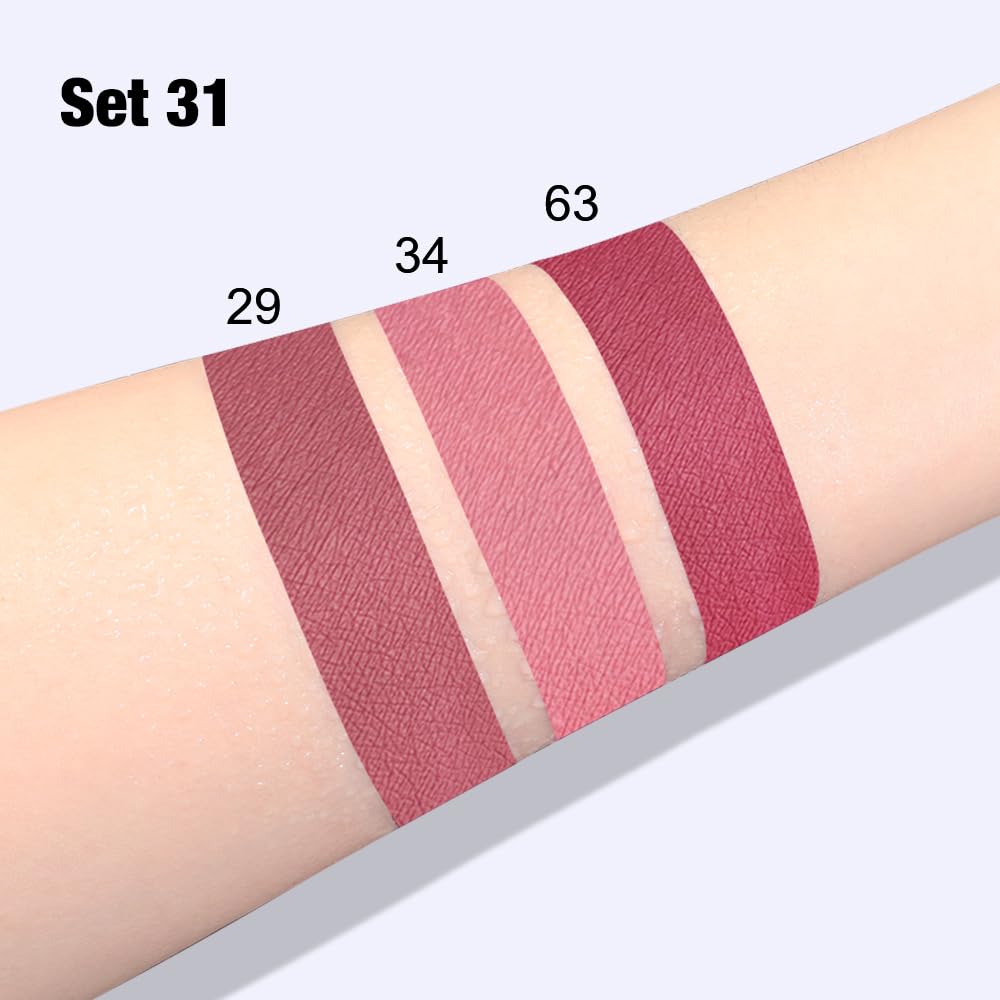 Rouge à lèvres evpct avec texture fluide sur main