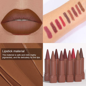 Rouge à lèvres evpct dans une trousse de maquillage chic