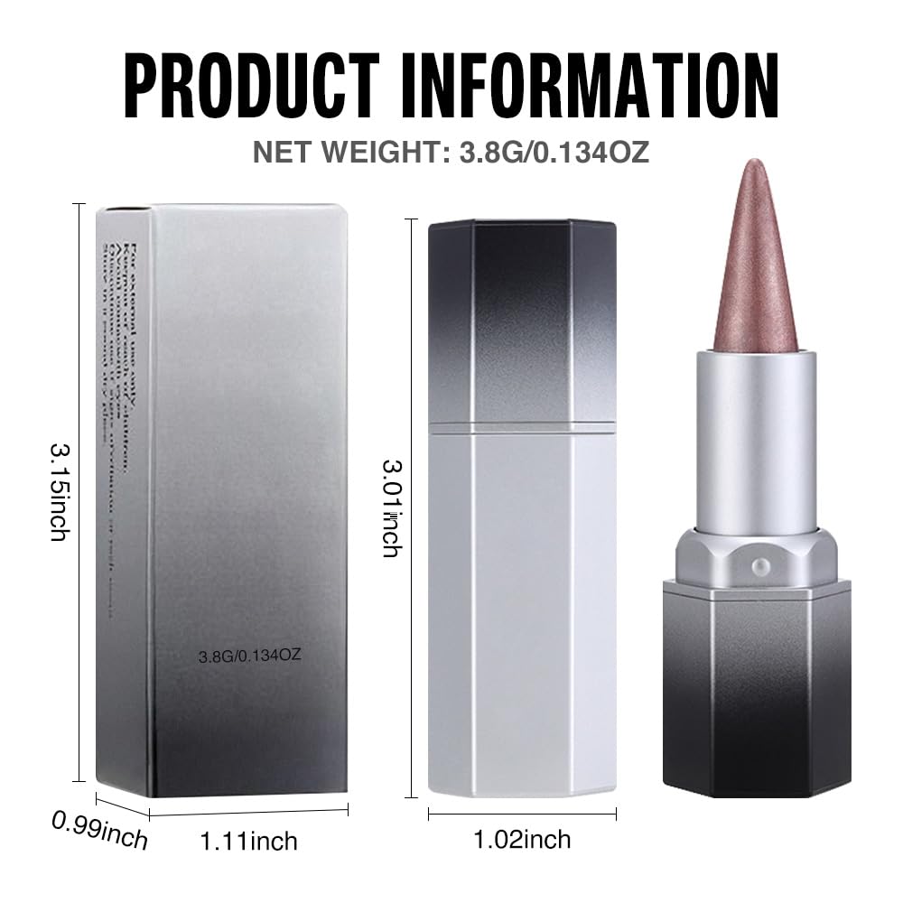 Rouge à lèvres evpct sur une main avec texture douce