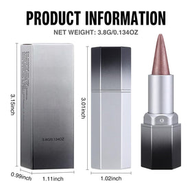 Rouge à lèvres evpct sur une main avec texture douce