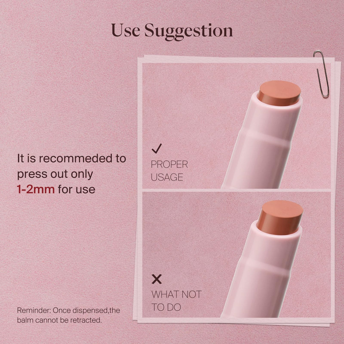 Rouge à lèvres Joocyee sur une table de maquillage