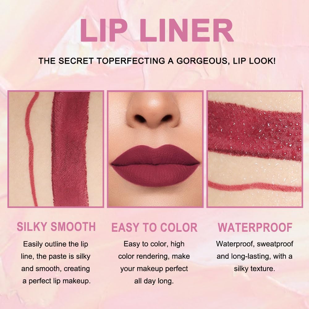 Rouge à lèvres Kaely couleur bordeaux dans un packaging élégant