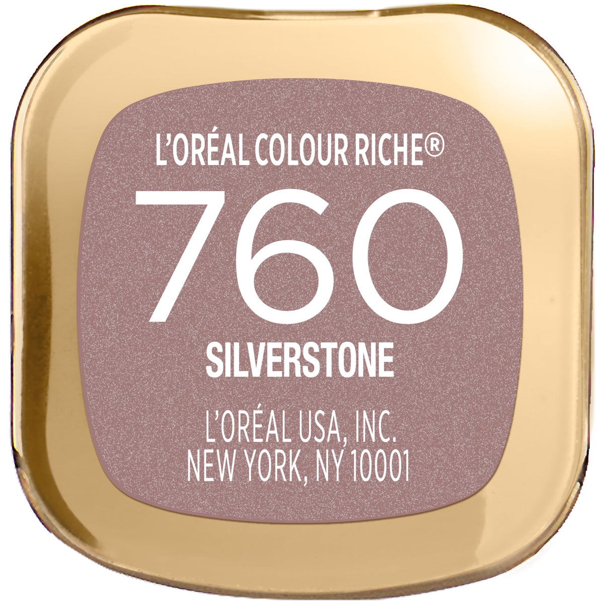 Rouge à lèvres L'Oreal Paris Silverstone en usage quotidien