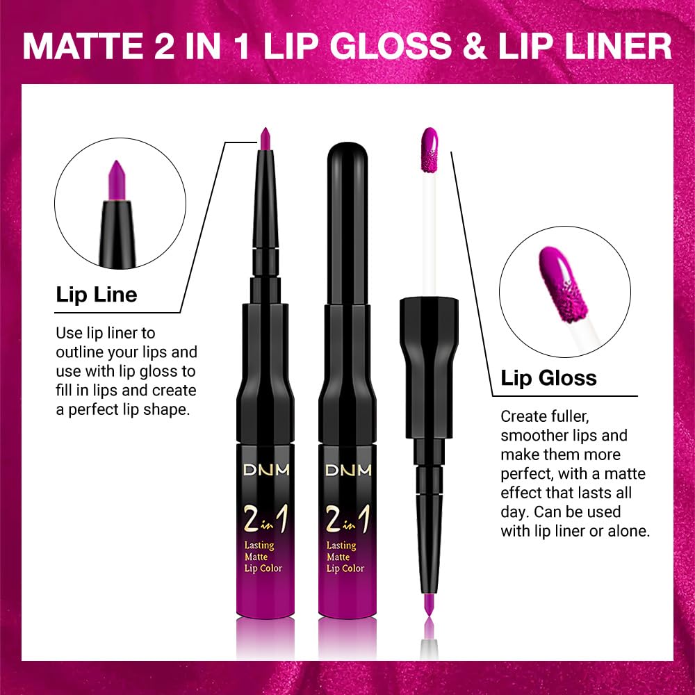 Rouge à lèvres liquide evpct de couleur rose foncé