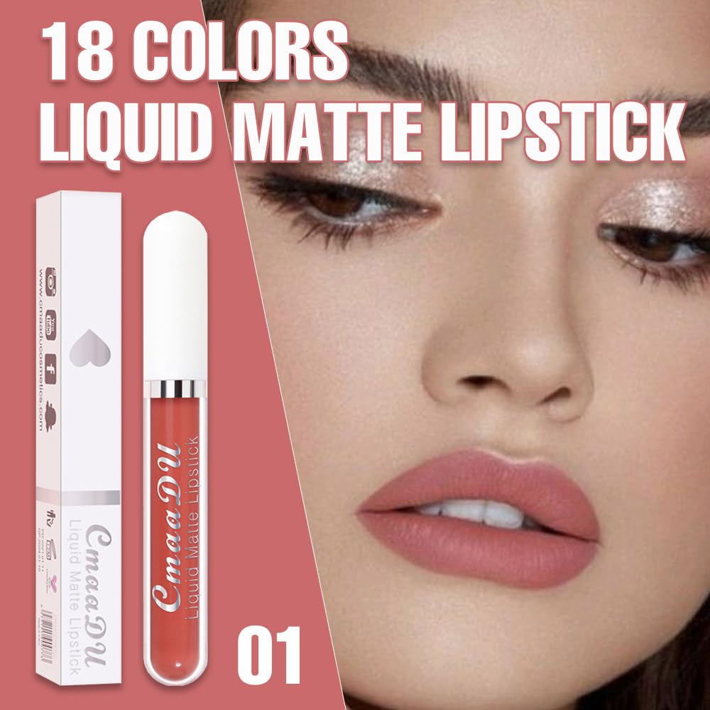 Rouge à lèvres liquide mat evpct en rose nude