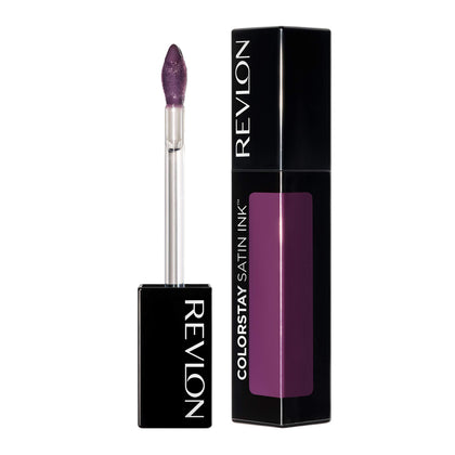 Rouge à lèvres liquide REVLON Satin Ink 023 Up All Night vue avant