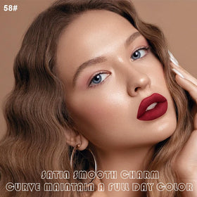 Rouge à lèvres liquide Ruby Red evpct avec applicateur