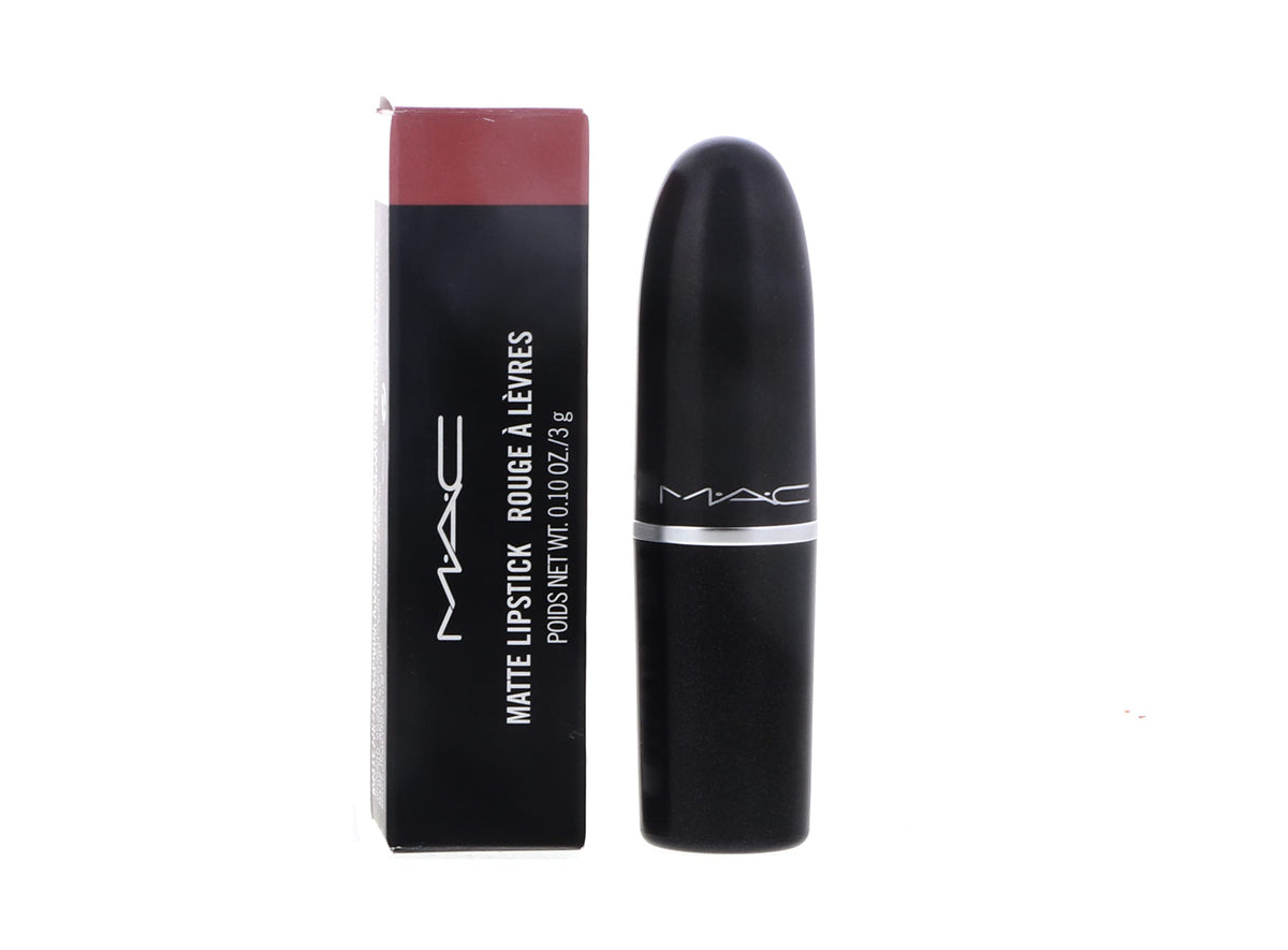 Rouge à lèvres MAC Kinda Sexy ouvert montrant la couleur