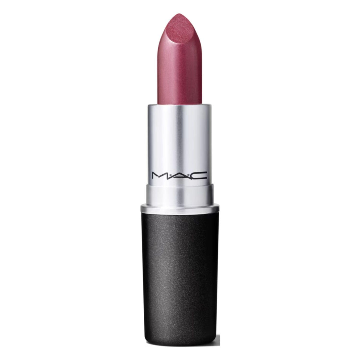 Rouge à Lèvres MAC Plum Dandy vue de face avec finition nacrée