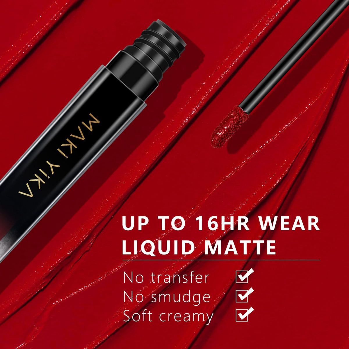 Rouge à lèvres MAKI YIKA avec texture crémeuse
