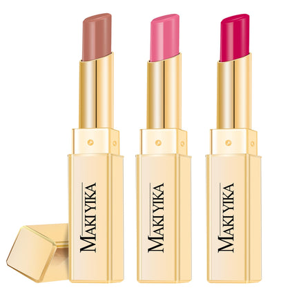 Rouge à lèvres MAKI YIKA rose nude en vue de face