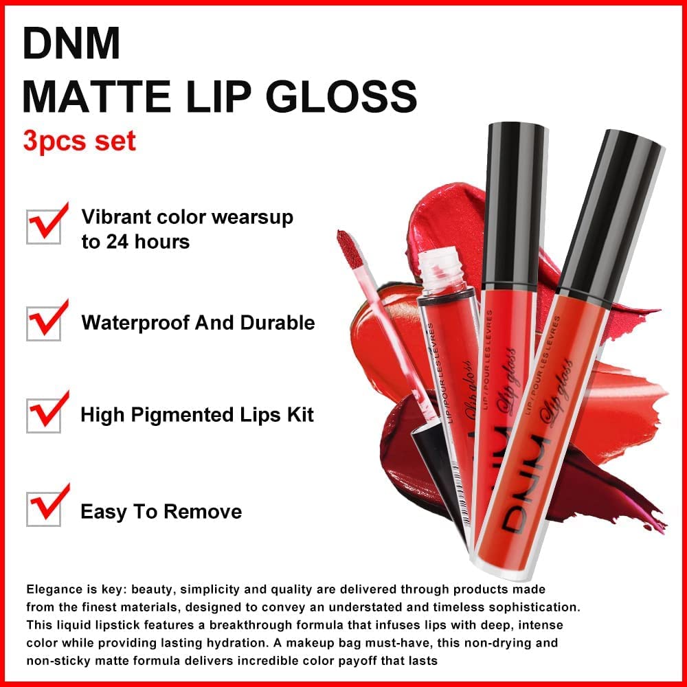 Rouge à lèvres mat evpct couleur rouge cerise en gros plan