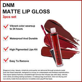Rouge à lèvres mat evpct couleur ruby avec applicateur