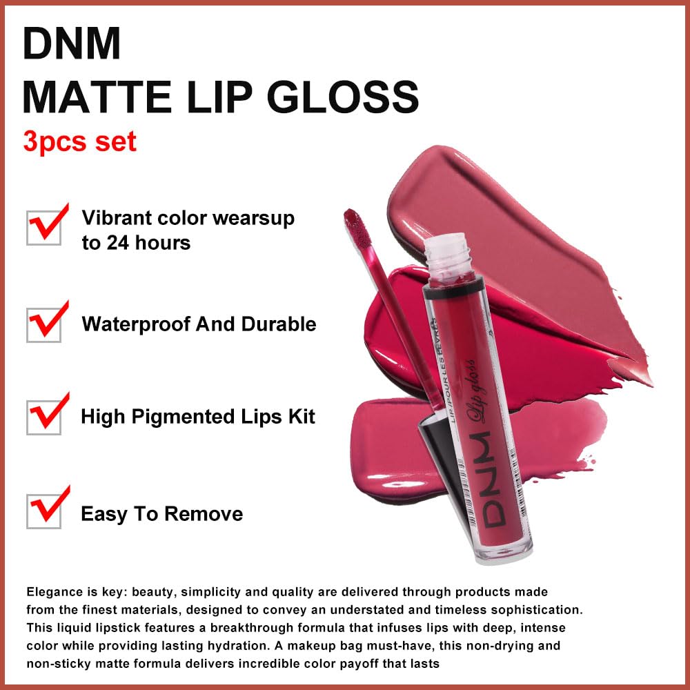 Rouge à lèvres mat evpct en teinte mauve - texture crémeuse