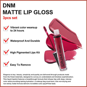Rouge à lèvres mat evpct en teinte mauve - texture crémeuse