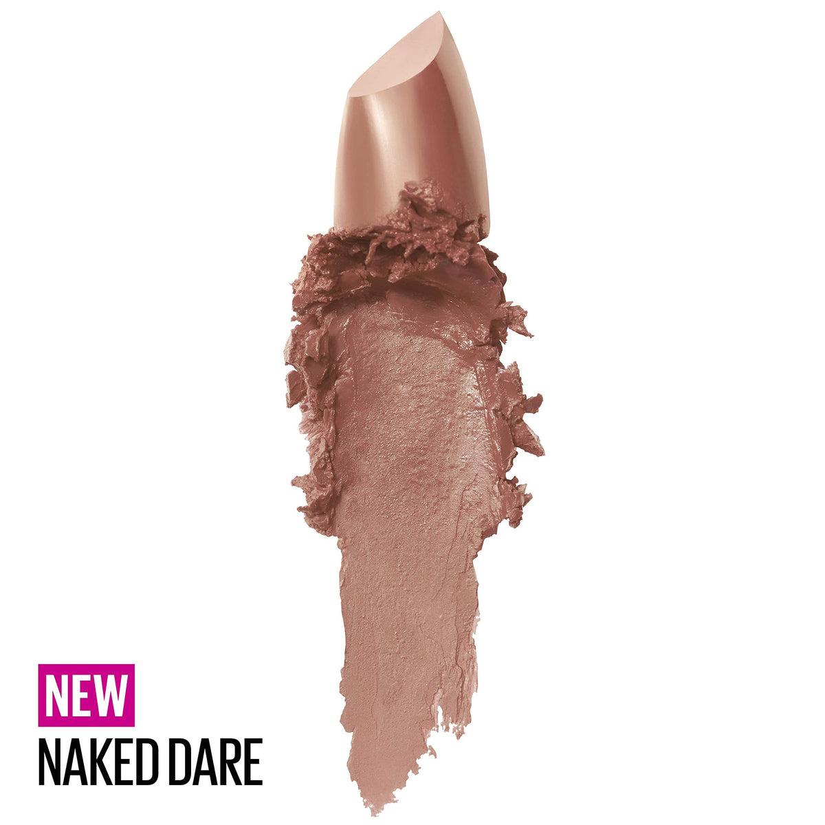 Rouge à lèvres MAYBELLINE Color Sensational avec texture crémeuse sur les lèvres