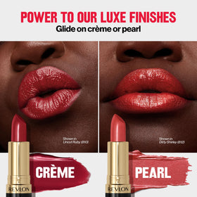 Rouge à lèvres REVLON 764 On the Mauve en gros plan