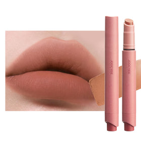 Rouge à lèvres velours mat Joocyee couleur beige nude face avant