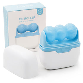 Rouleau de glace Leeshine vue de face avec étui de protection