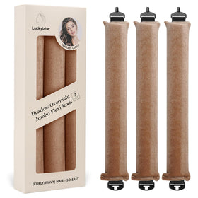 Rouleaux à cheveux Jumbo Luckybear en couleur kaki, vue avant