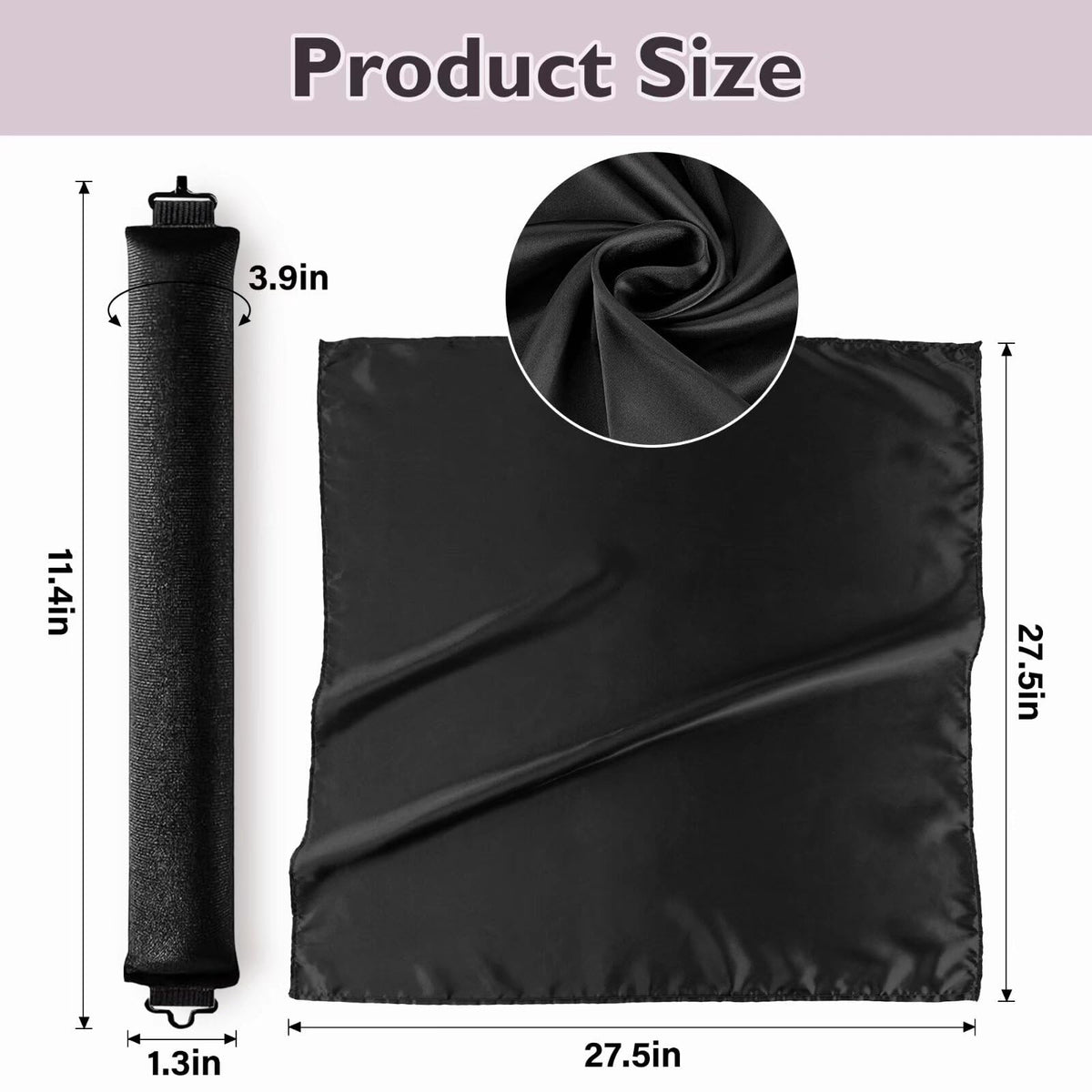 Rouleaux à cheveux posicurly en utilisation avec cheveux enroulés