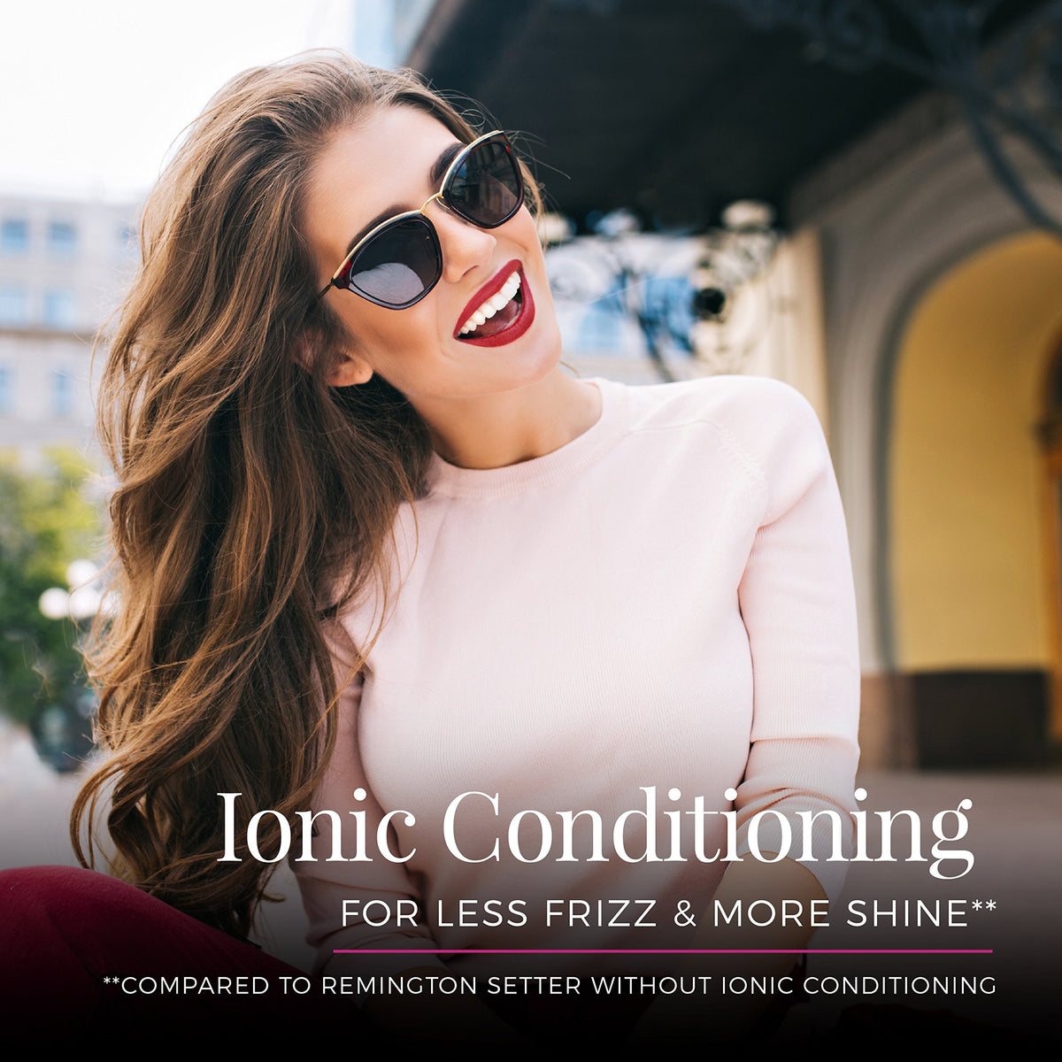 Rouleaux Chaleur Ionic Remington en rose et violet
