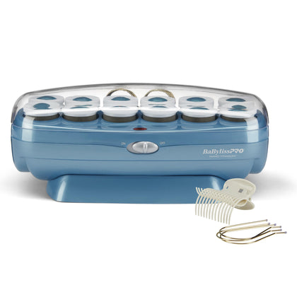 Rouleaux de chaleur BaBylissPRO Jumbo 1 1/2" avec clips colorés