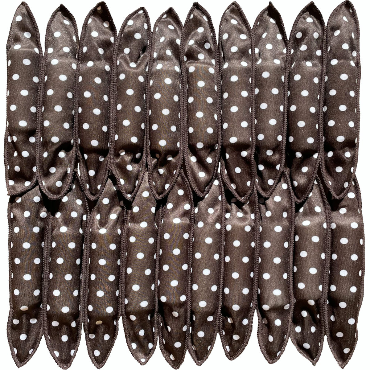 Rouleaux de cheveux Aimin 40 pcs en mousse douce, vue de face