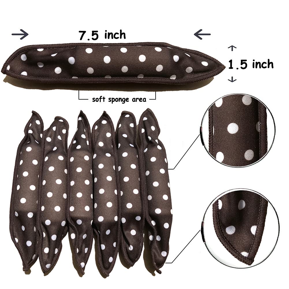 Rouleaux de cheveux Aimin en mousse, détails du produit
