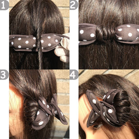 Rouleaux de cheveux Aimin en situation, utilisation à domicile
