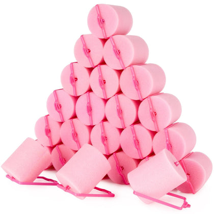 Rouleaux de cheveux en mousse MAQIHAN 24PCS devant