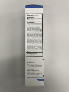 ROUND LAB Crème Solaire UV LOCK SPF 45 68g en application sur le visage