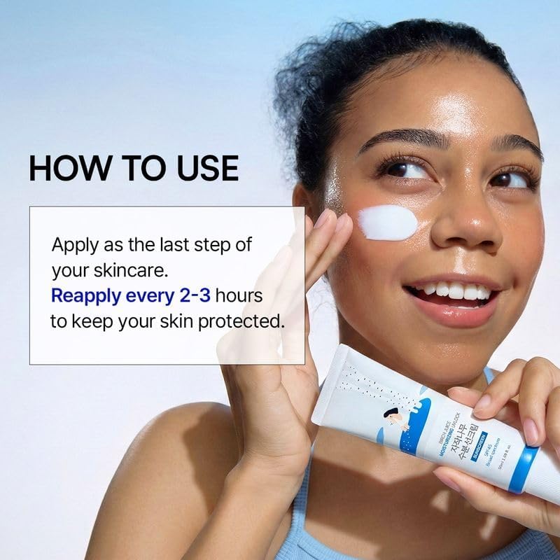 ROUND LAB Crème Solaire UV LOCK SPF 45 68g sur fond neutre