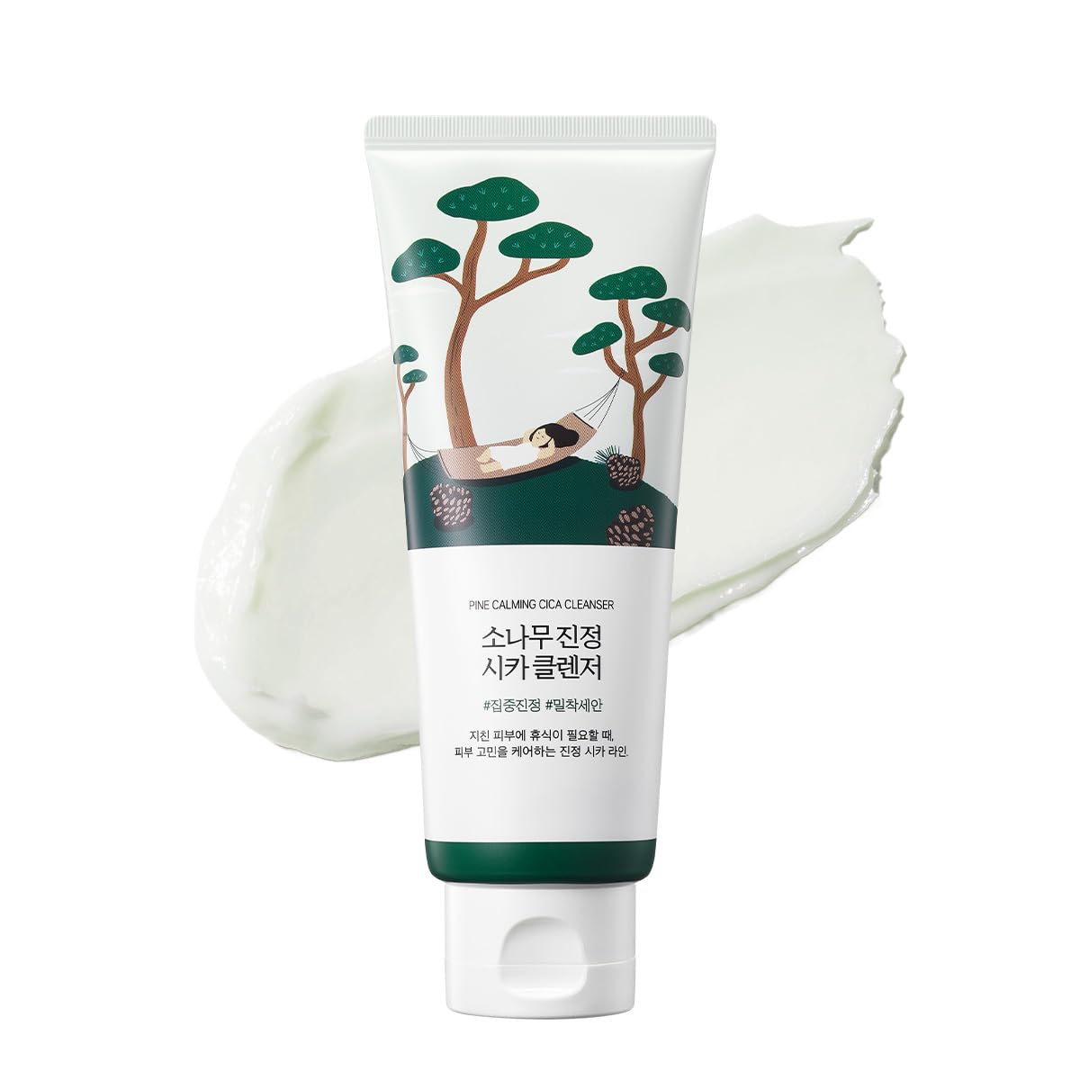ROUND LAB Nettoyant Apaisant Cica 150ml face avant